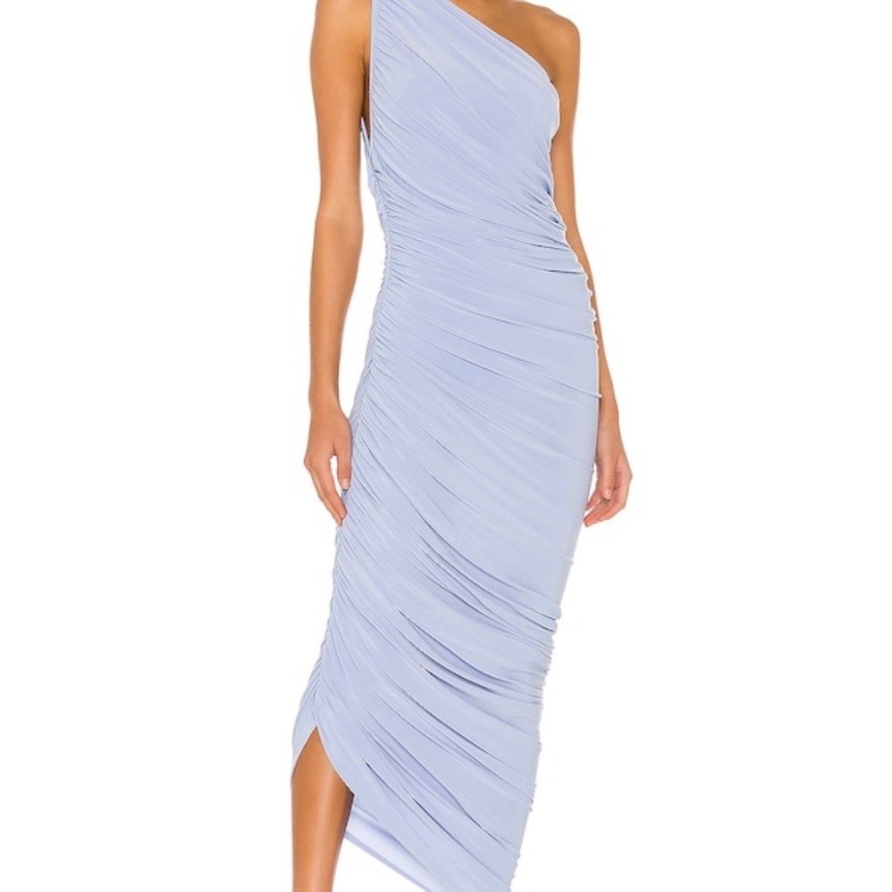 X REVOLVE Diana Gown in Celestial Blue | Norma Kamali